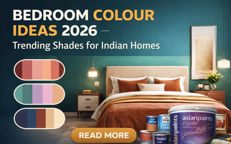 Bedroom Colour Ideas 2026 — Trending Shades for Indian Homes